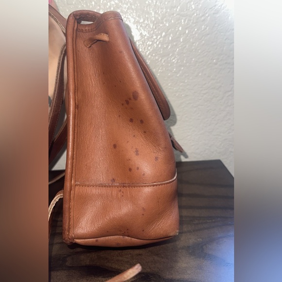 Coach Vintage Brown Leather Day Pack 9960 - Picture 6 of 11